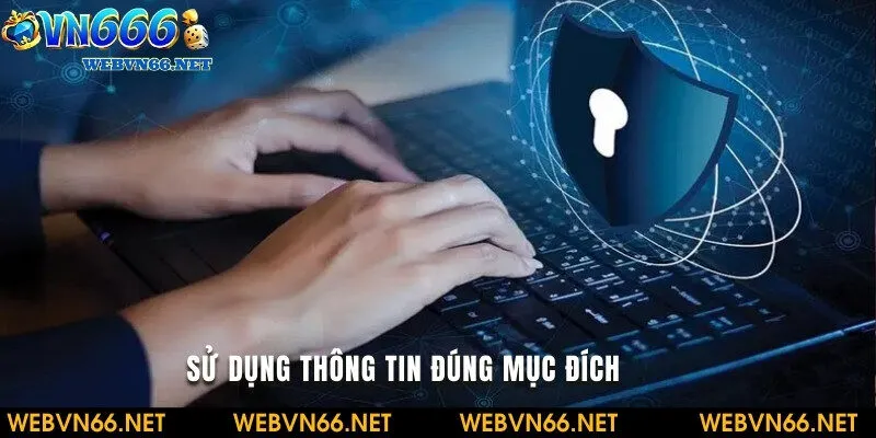 Sử dụng đúng mục đích dữ liệu người chơi